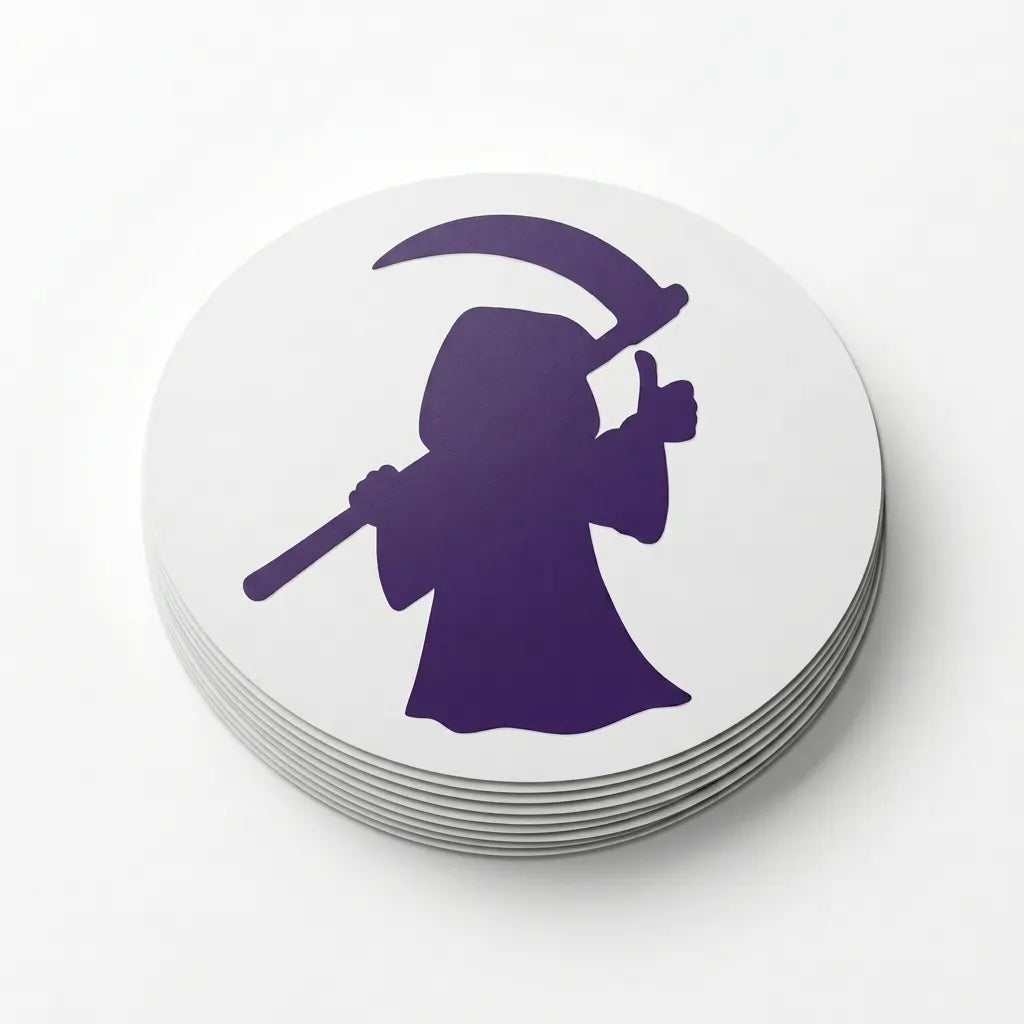 Oval stickers